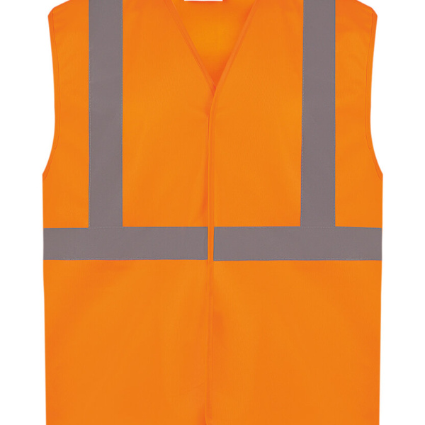 Hi-vis railway waistcoat class 2 (HVW118PE) Thumbnail